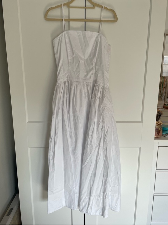 Madewell Poplin Seamed Maxi Dress white
Size 6 - Picture 4 of 6